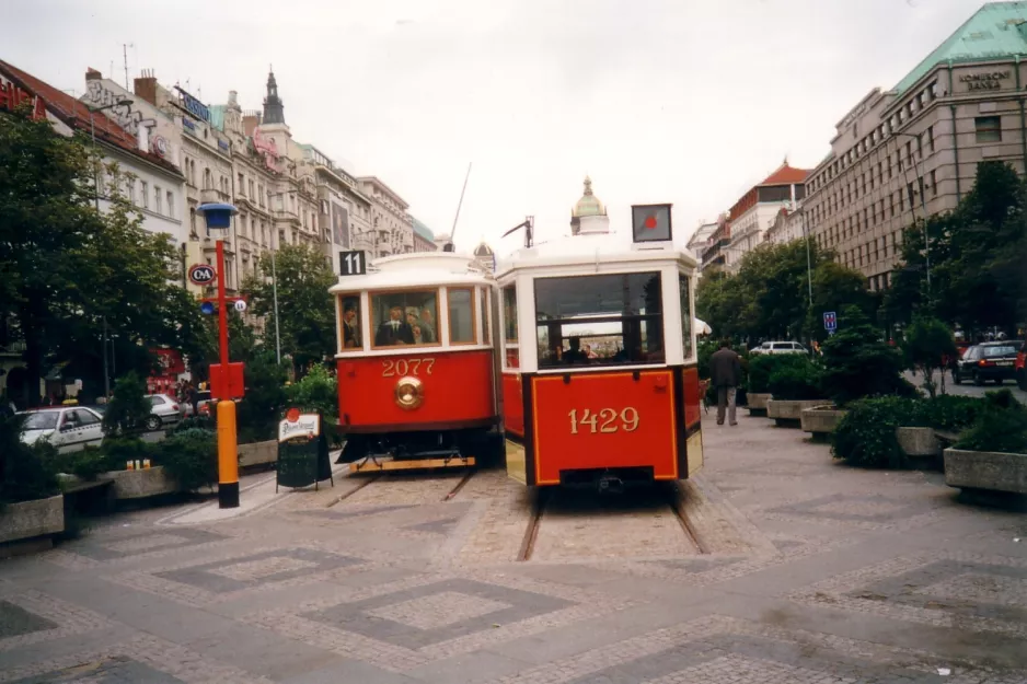 Prague railcar 2077 Café Tramvaj (2001)