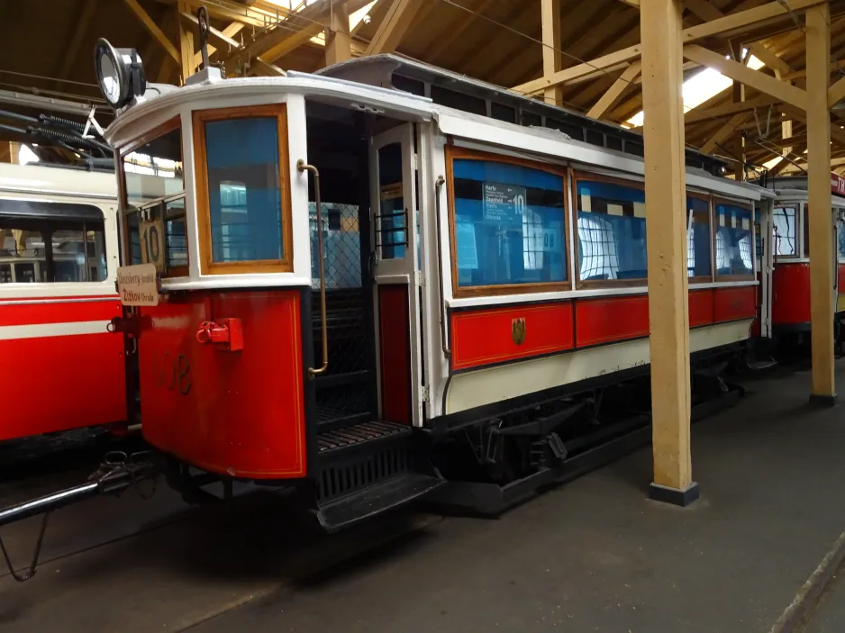 Prague sidecar 608 in Muzeum Městské Hromadné Dopravy (2024)