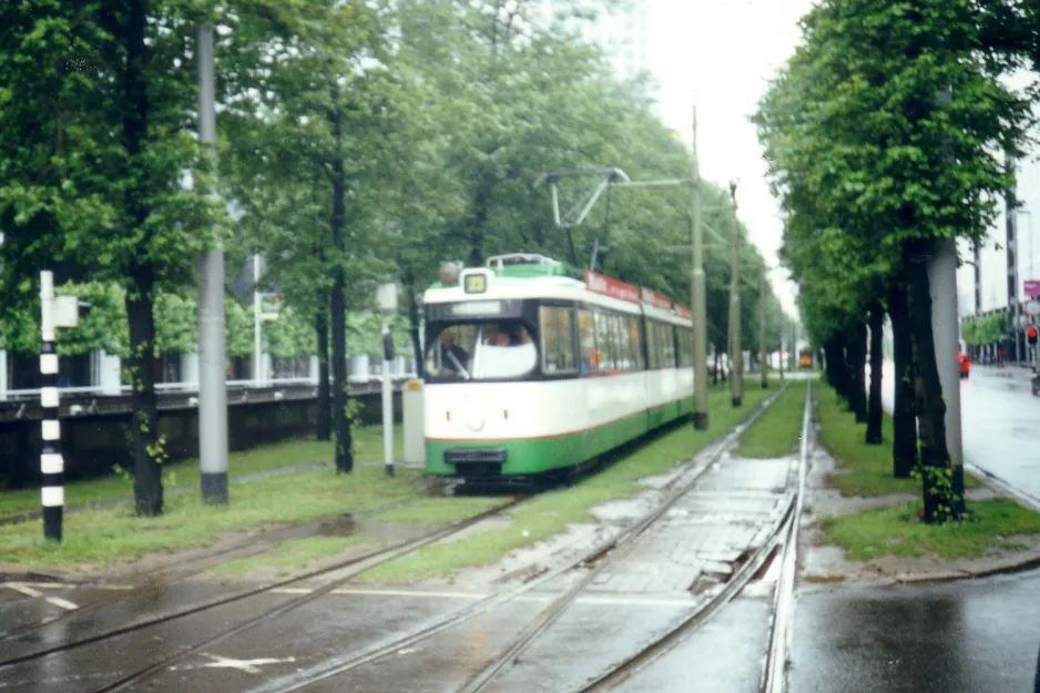 Rotterdam tram line 23  close by Centraal (2002)