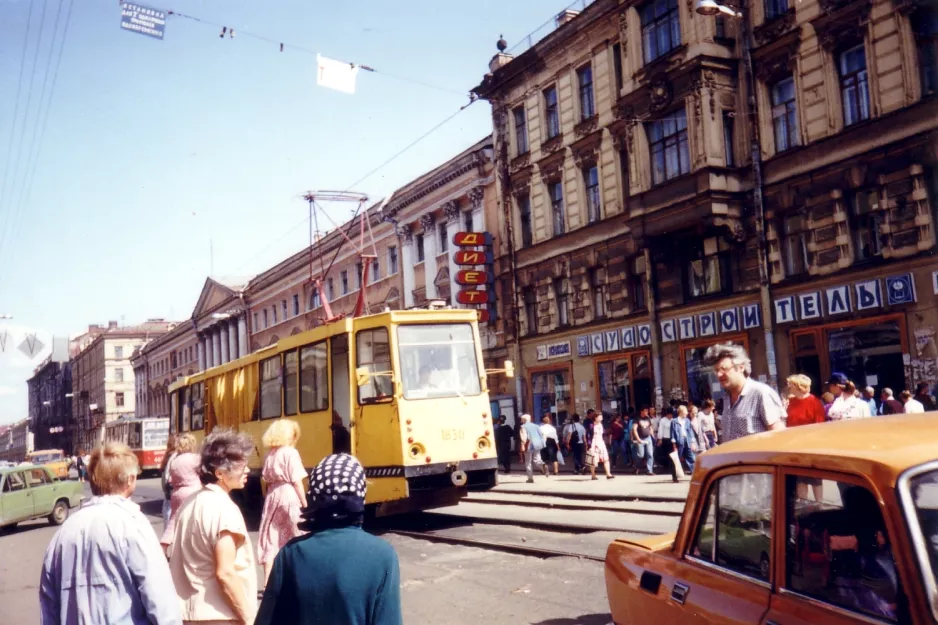 Saint Petersburg service vehicle 1830 on Sennaya Square (1992)