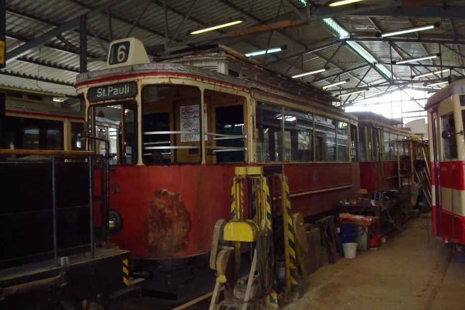 Schönberger Strand railcar 2734 inside Museumsbahnen (2011)