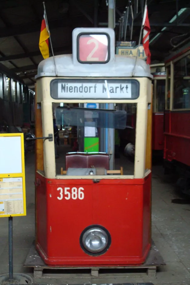 Schönberger Strand railcar 3586 inside Museumsbahnen (2009)