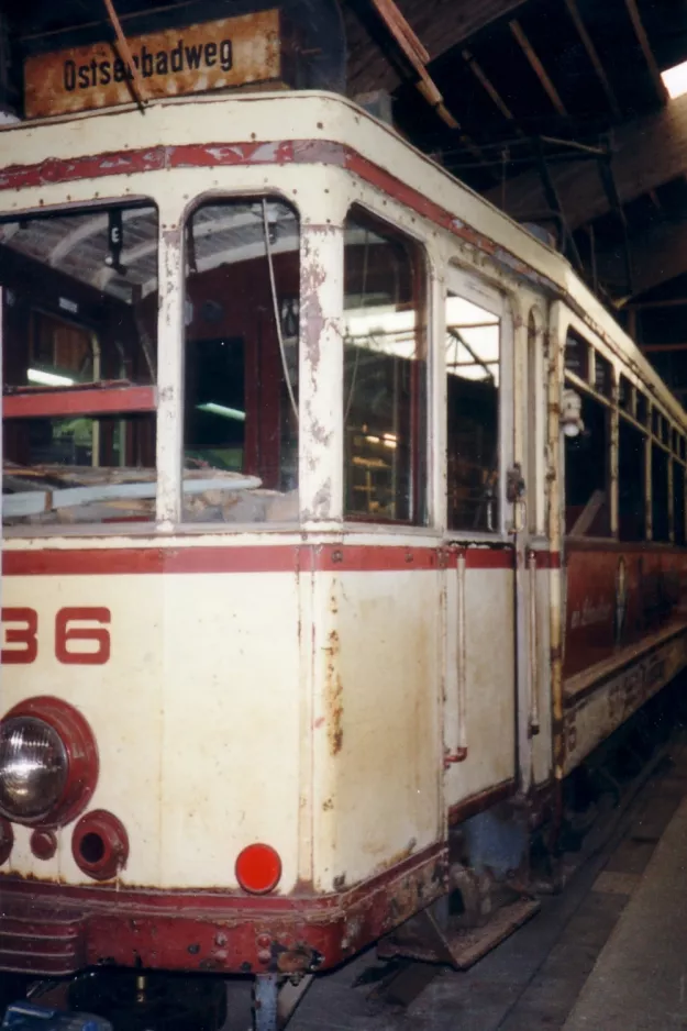 Skjoldenæsholm railcar 36, the front Depot 1 (1996)