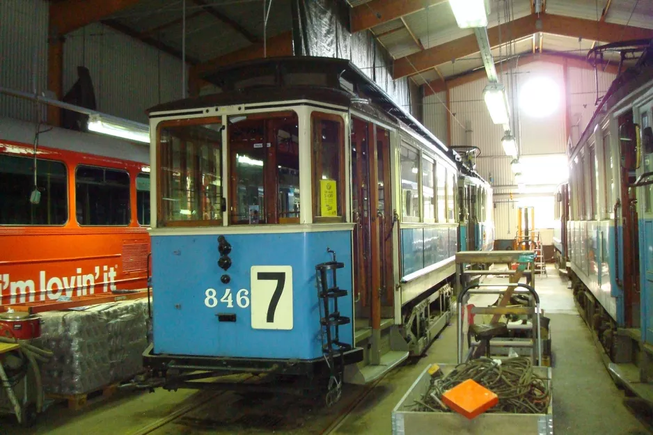 Stockholm sidecar 846 inside Alkärrshallen (2009)