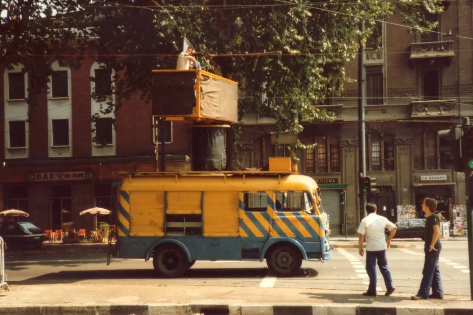 Turin tower wagon close by Rondo Rivella (1982)