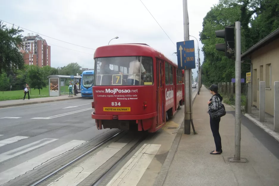 Zagreb sidecar 834, the back Maksimirska cesta (2008)