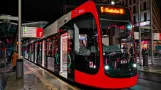 Bremer Straßenbahn AG - Announcement at the main station + track construction information at the Osterstraße track triangle