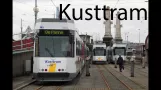 Coastal Tram Route Video Knokke - Ostend - De Panne 2015