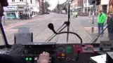 Driver's cab ride on Bremen tram 3530