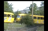 Driver's cab ride on Chemnitz tram (CVAG) - (Gablenz - Hutholz)