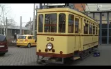 Flensburg tram car 36 in Gera in April 2012