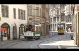 Halle/Saale Tram Vintage Car Traffic 2006