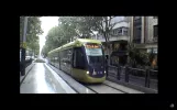 Jaén tram under test