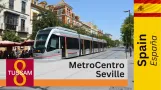 MetroCentro (Tram) Seville / Sevilla - Onboard