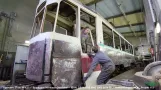 Restoration of trailer car 113 - Part 4 - Schöneiche tram - Tram 88 e.V.