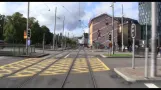 Spårvagn Linje 2 ( Tram line 2 in Gothenburg), hela turen på 9 minuter