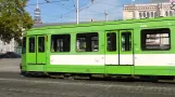 Stadtbahnen Hannover TW 6000 Üstra. U-Bahn The Green Stadtbahn