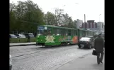 The tram in Kaliningrad