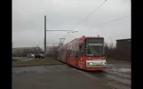 The tram in Zwickau