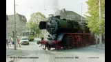 The tram of Halberstadt with Gotha cars and ex-Stuttgarters (1993)
