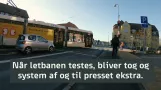 Therefore, the light rail's test runs produce noise and vibrations (2021)