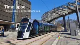 [Timelapse - Luxtram] Line T1 : Luxexpo - Lycée Bouneweg