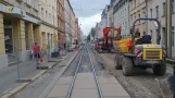 Tram on 2021 in Gera