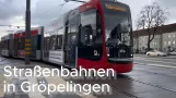 Tram traffic in Gröpelingen