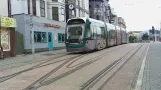 Trams at the Royal Centre Nottingham (2021)