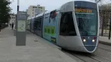 Trams in Reims France 6 March 2013