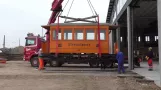 Transport of the Hamburg salt trailer 4994 (2015)