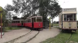 Vintage trams at Schönberger Strand (HD)