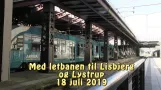 With the light rail to Lisbjerg and Lystrup 18/7 - 2019