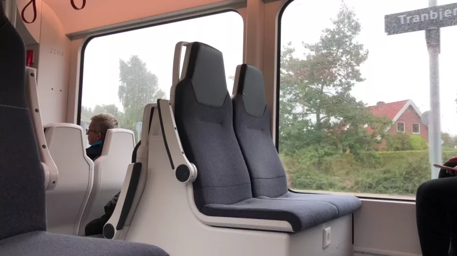 A trip with the Aarhus Light Rail