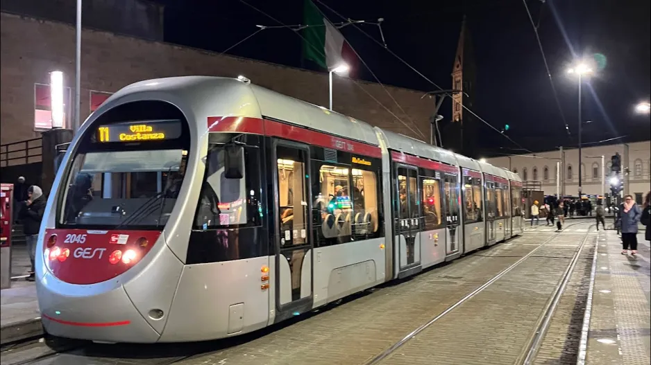 Ansaldobreda Sirio low-floor trams in Florence - Florence Tram (2024)