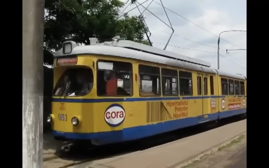 Arad tram in June 2012