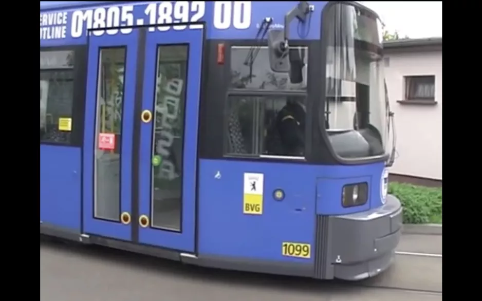 Berlin Tram line 62 (2017)