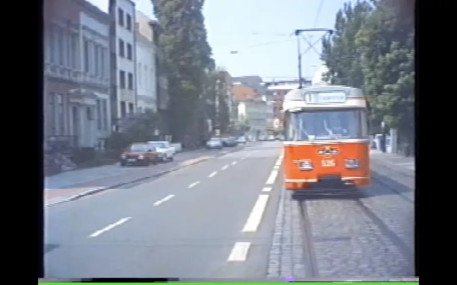 Bremen tram 1989, line 10, Falkenstr-Humboldtstr.