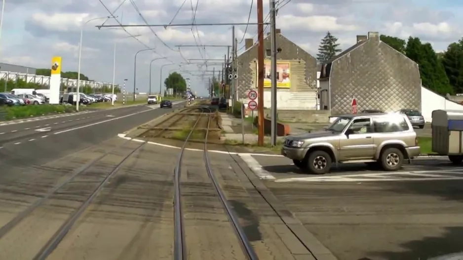 Charleroi light metro line M1, Belgium (2013)