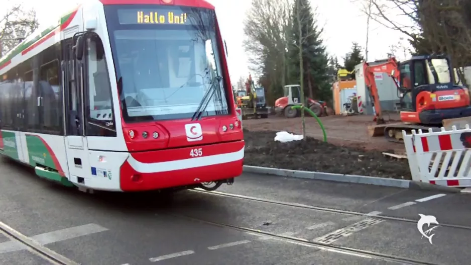 Chemnitz CVAG opening of tram line 3