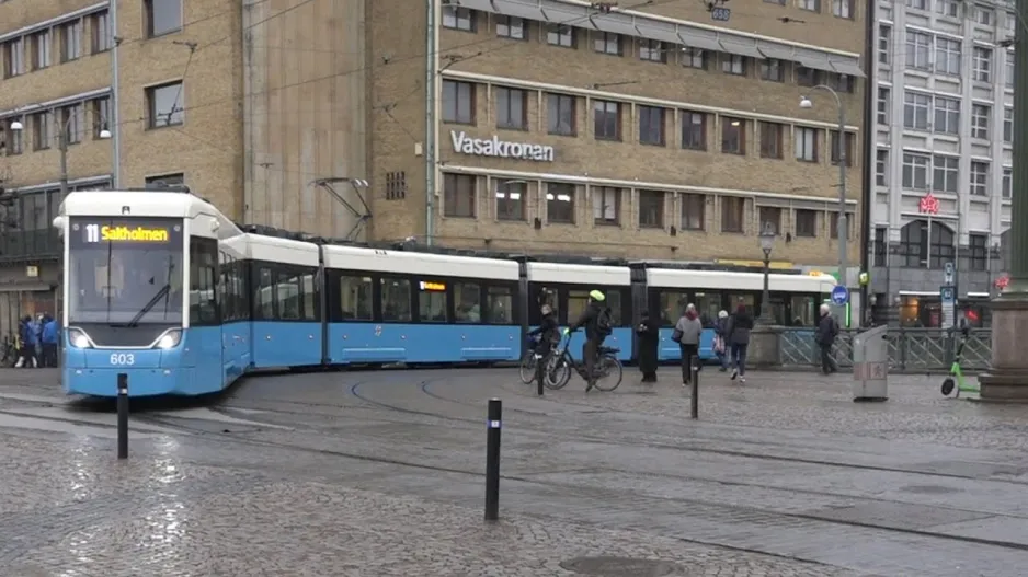 Gothenburg's new super-long tram M34