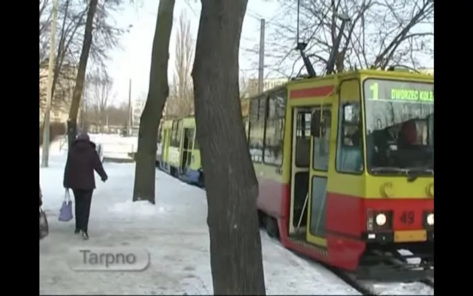 Grudziądz trams line 2 (part 1)