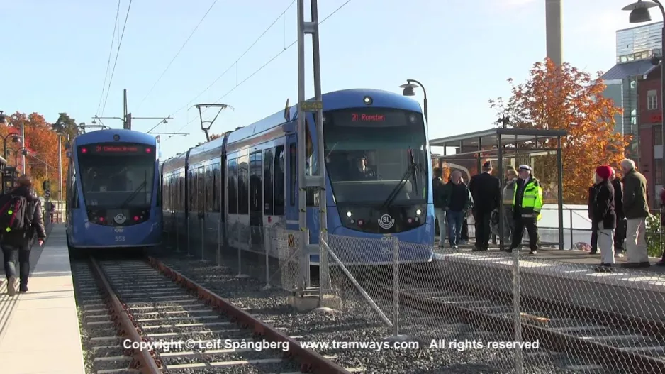 Inauguration of the Lidingö Line, Stockholm (2015)