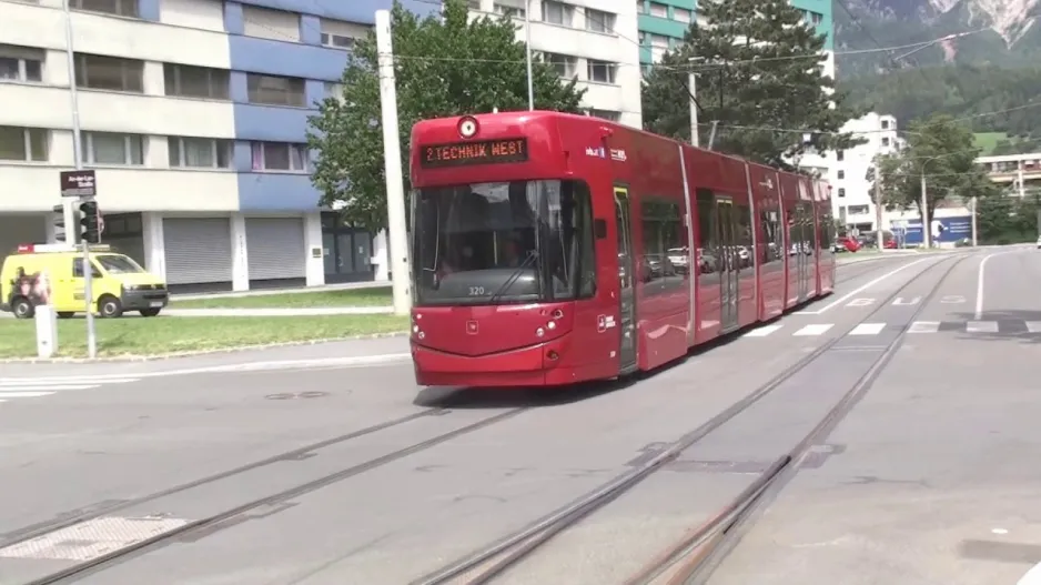 Innsbruck trams: The Olympisches Dorf extension (2019)