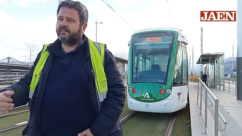 Jaén tram test day (11.12.2024)