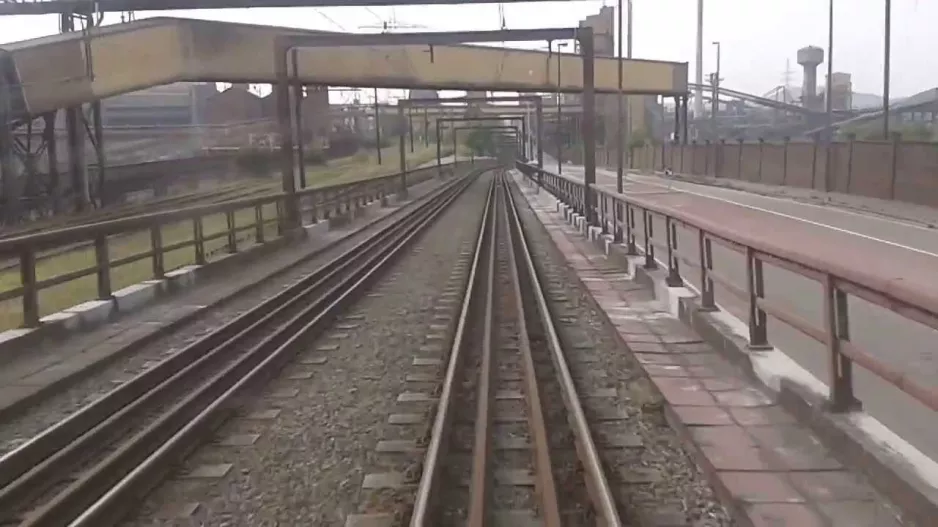 Ligne Metro M1 - Charleroi Sud - Anderlues monument