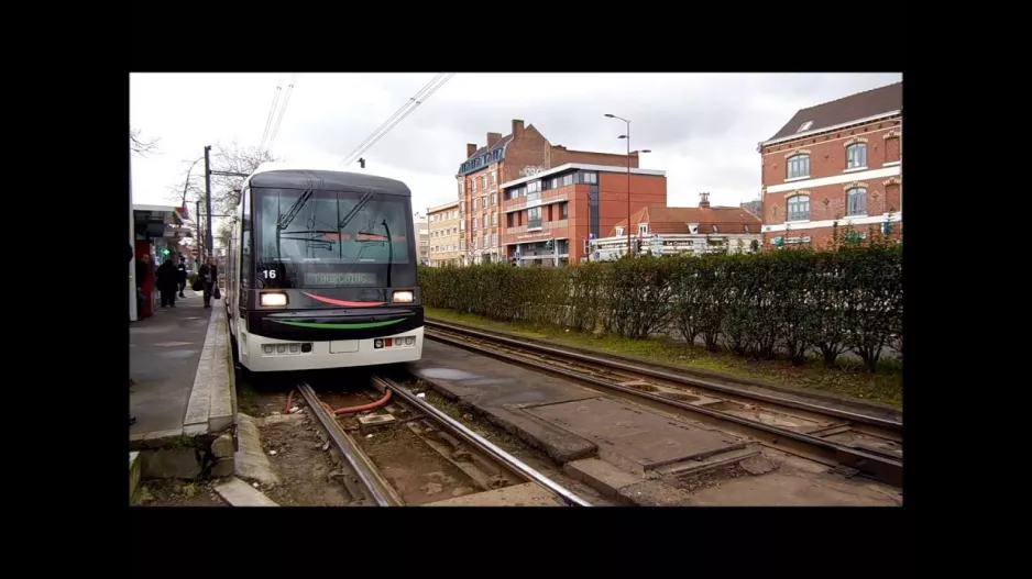 Lille Tramway - Renovated "BREDA" train no. 16