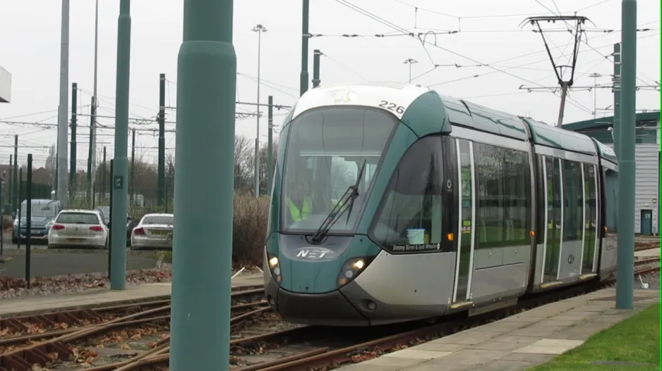 NET Nottingham Tram Depot (2022)