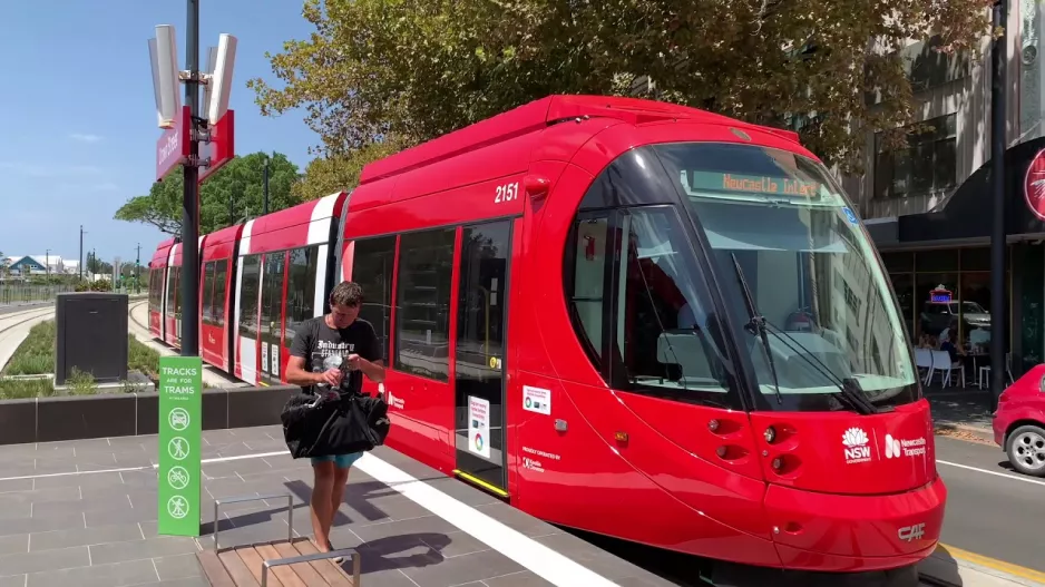 Newcastle light rail 2019