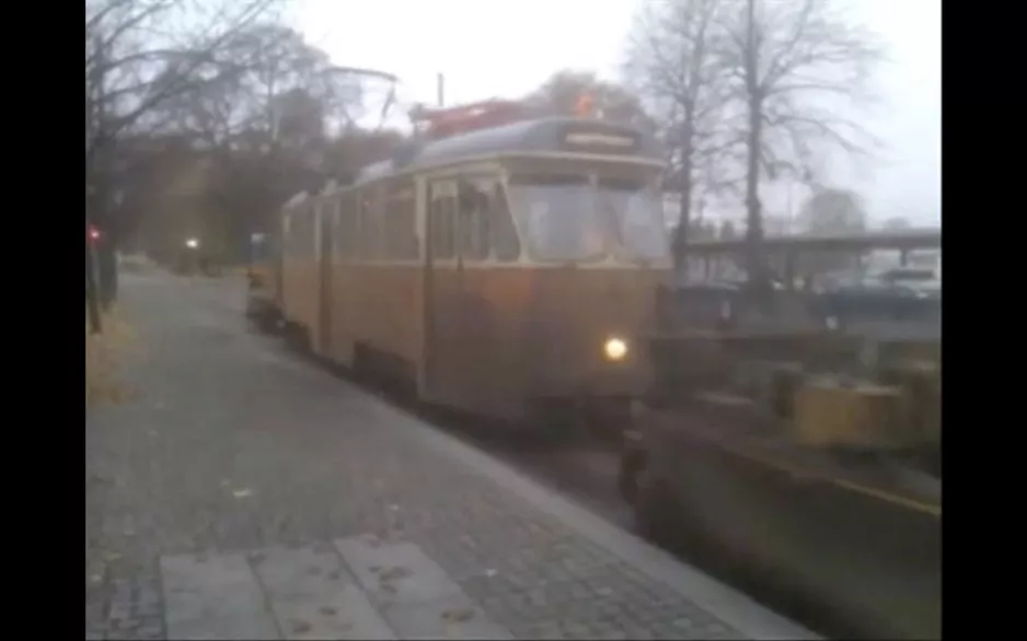 Norrköping tram work car 901
